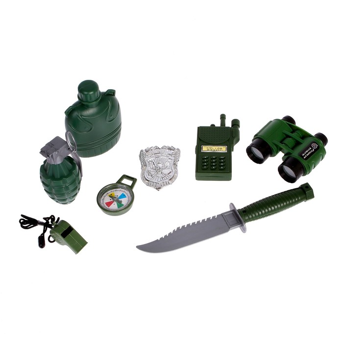 Набор военного "Герой города", 10 предметов
