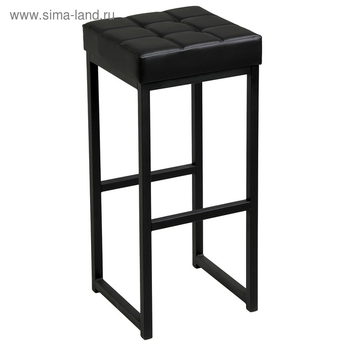 фото Стул барный лофт-2 без спинки, черный/черный клик мебель