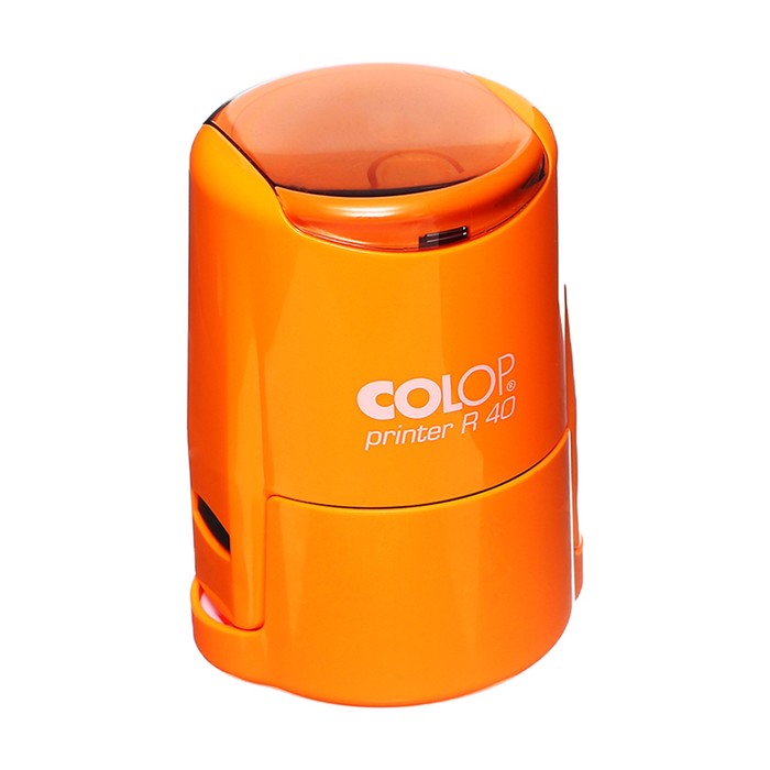 Оснастка автоматическая для печати, диаметр 40 мм, PRINTER R40, оранжевая