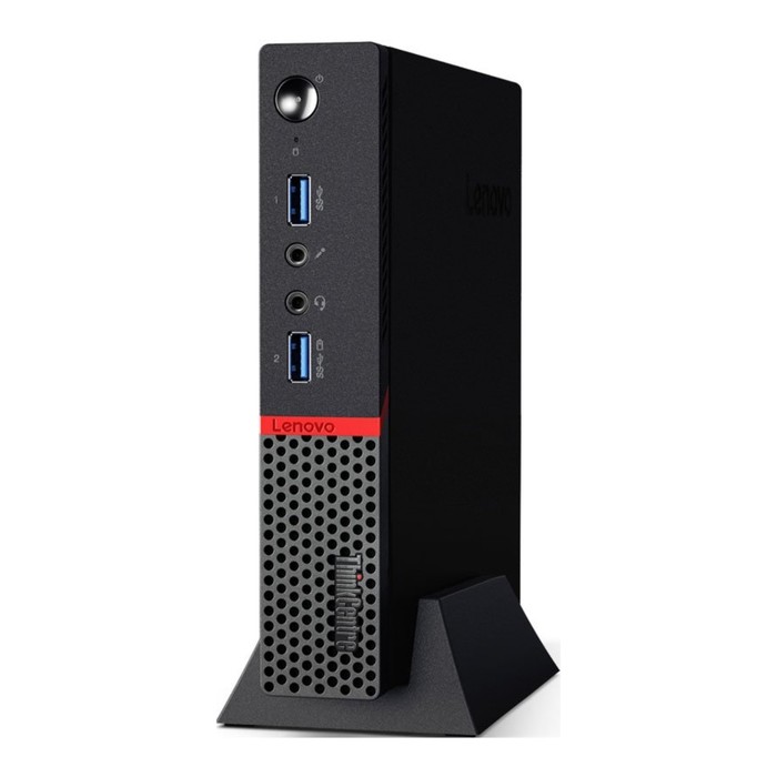 ПК Lenovo ThinkCentre M600 TINY slim P,J3710,4Gb,SSD128Gb,noOS,кл,мышь,черный