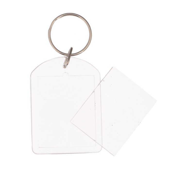 Капсула для полиграфической вставки плакетка 6,5х4,2х0,7 см