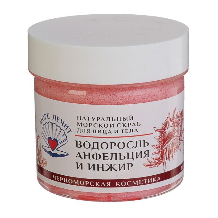 Скраб для лица и тела "МореЛечит" Инжир и Анфельция, 100 мл