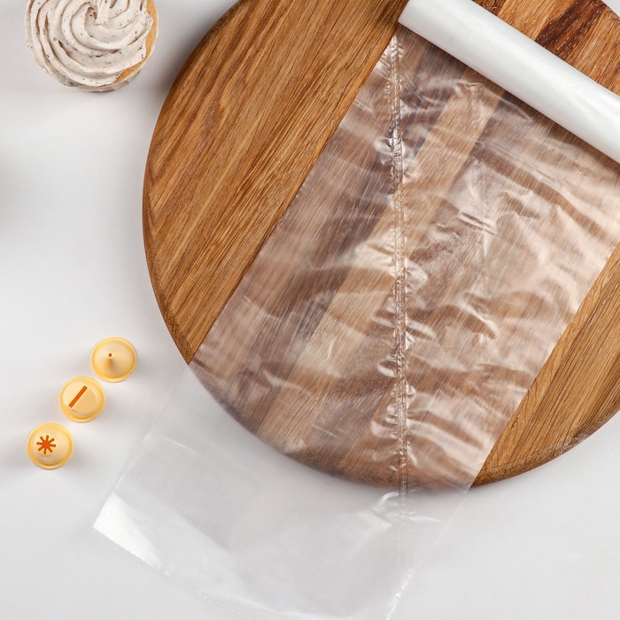 Набор кондитерский: 20 мешков, 3 насадки