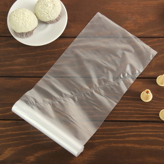 Набор кондитерский: 20 мешков, 3 насадки