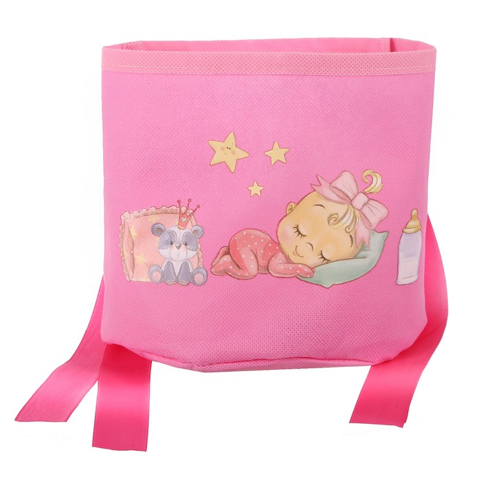 Кармашек на детскую кроватку на лентах "Наша малышка", 1 отделение