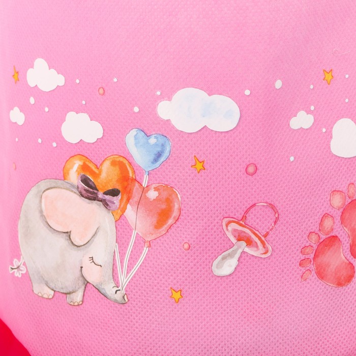 Кармашек на детскую кроватку на лентах "Наше сокровище", 1 отделение