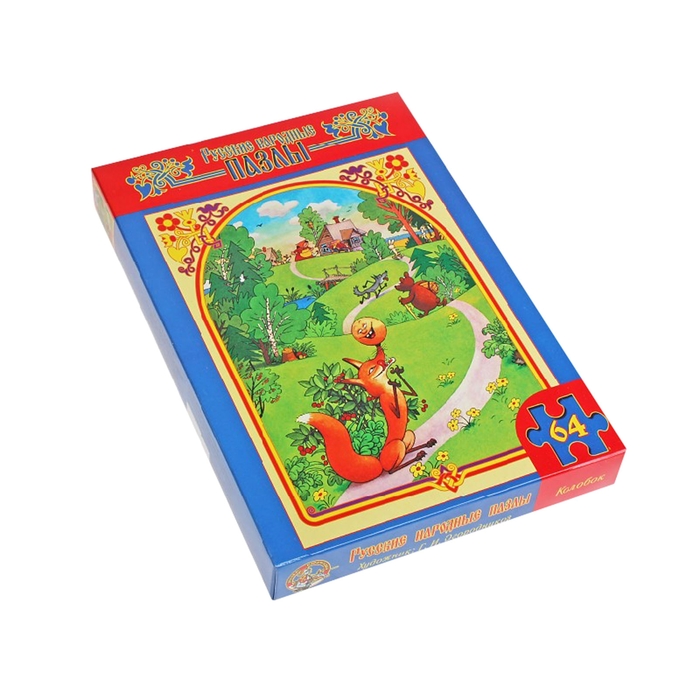 Макси-пазл "Колобок", 64 элемента