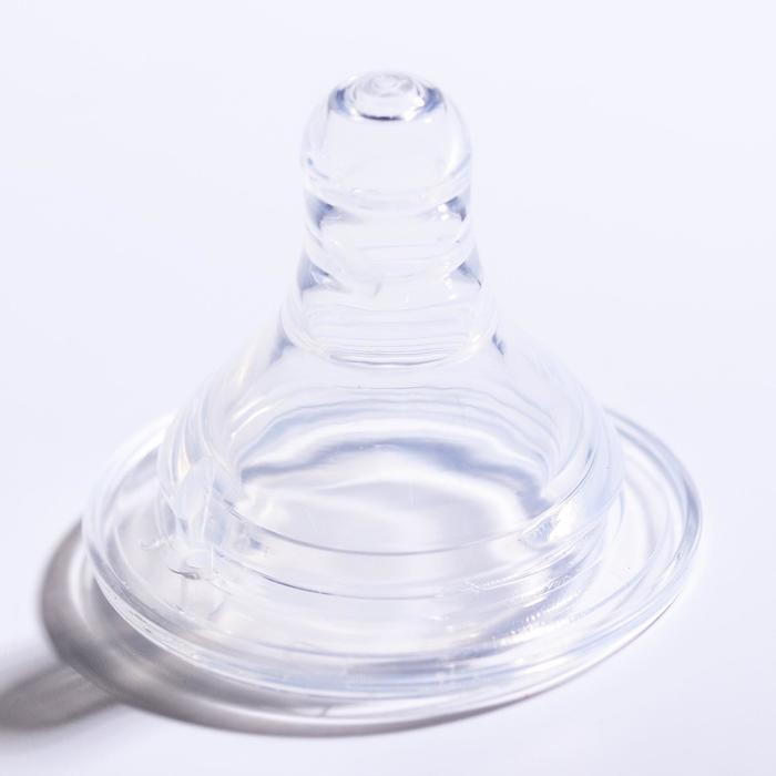 Набор сосок для бутылочек с широким горлом, 2 шт