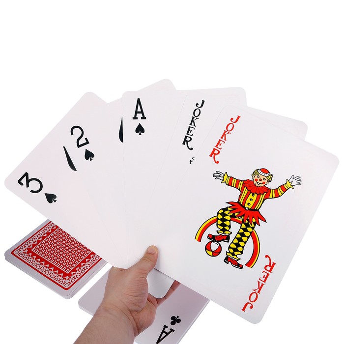 карты игральные бумажные бумага 270 гр/м2, Casino, 210х295мм