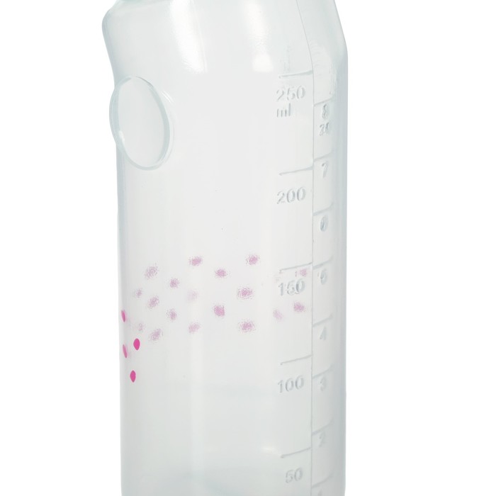 Набор детский, 3 предмета: бутылочка для кормления 250 мл, погремушка, контейнер трёхсекционный для питания