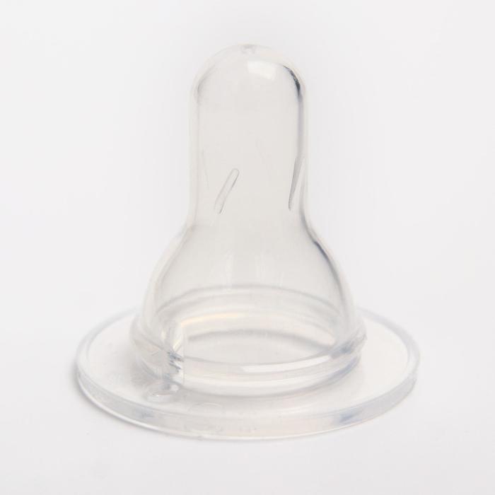 Набор для кормления, 5 предметов: бутылочка детская 125 мл, поильник 125 мл, тарелка, ложка, вилка, цвет розовый