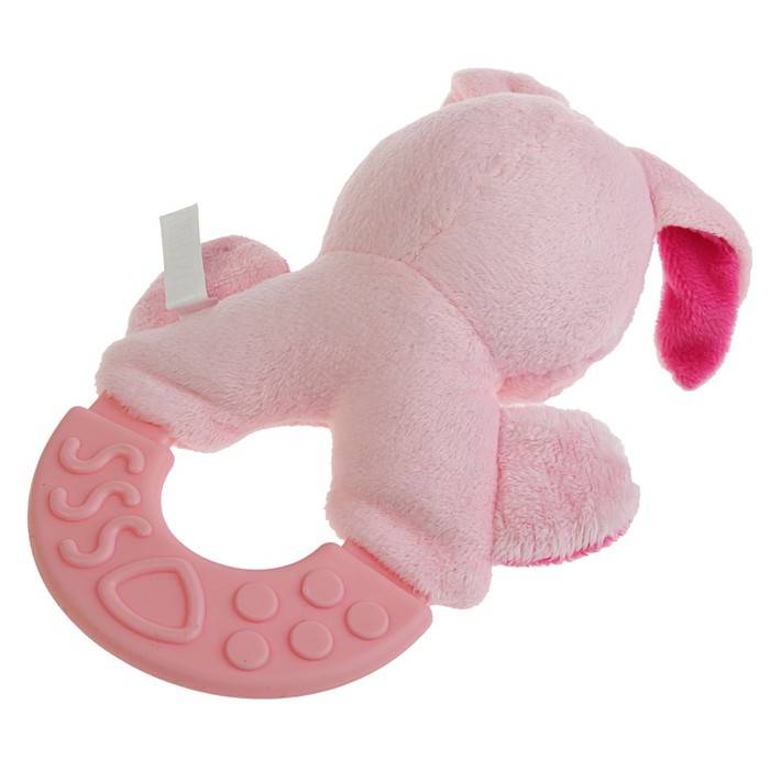 Игрушка для собак мягкая с жевательными элементами "Зайка", 20 см