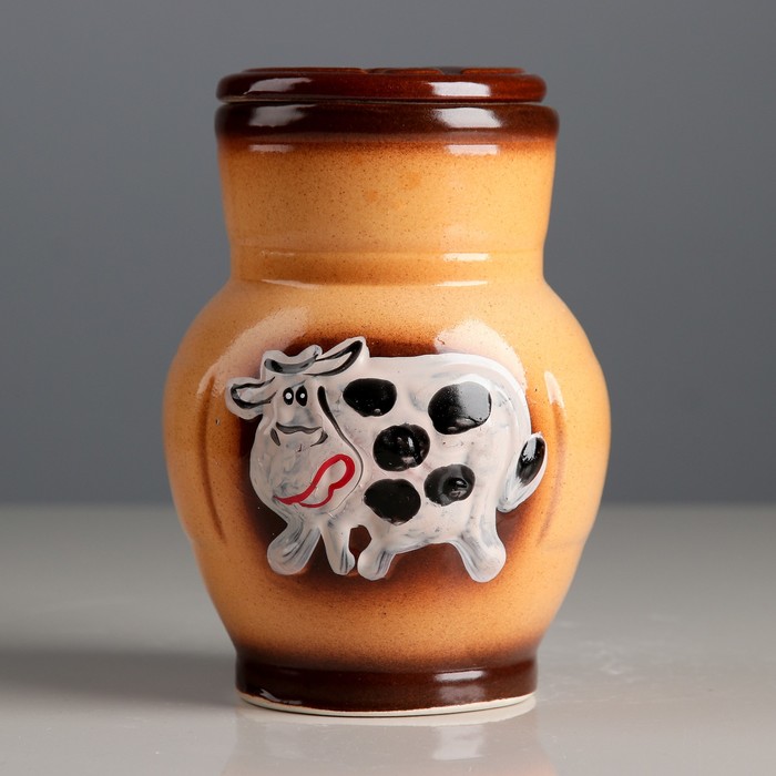 Сметанник "Коровка", с крышкой 0,6 л