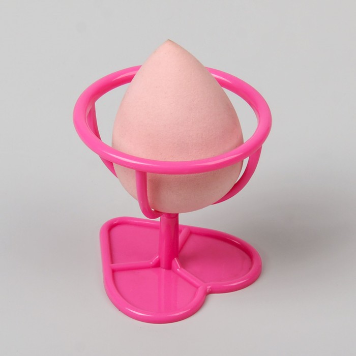 Подставка для спонжа "Сердце", цвет МИКС