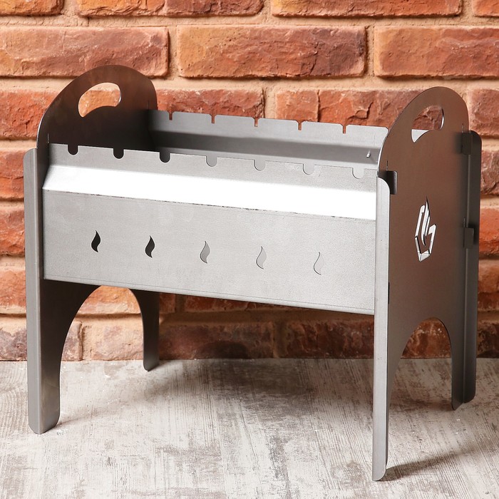 Мангал "Дорожный" МД-1,5, 40*30*14 см, 1,5 мм