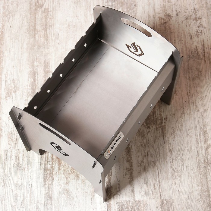 Мангал "Дорожный" МД-1,5, 40*30*14 см, 1,5 мм