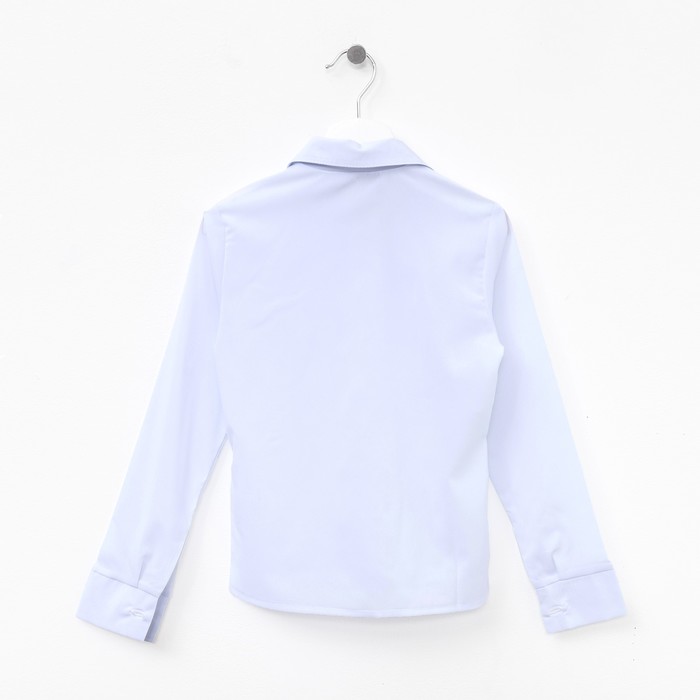 Блузка для девочки , рост 128-134 см, цвет белый