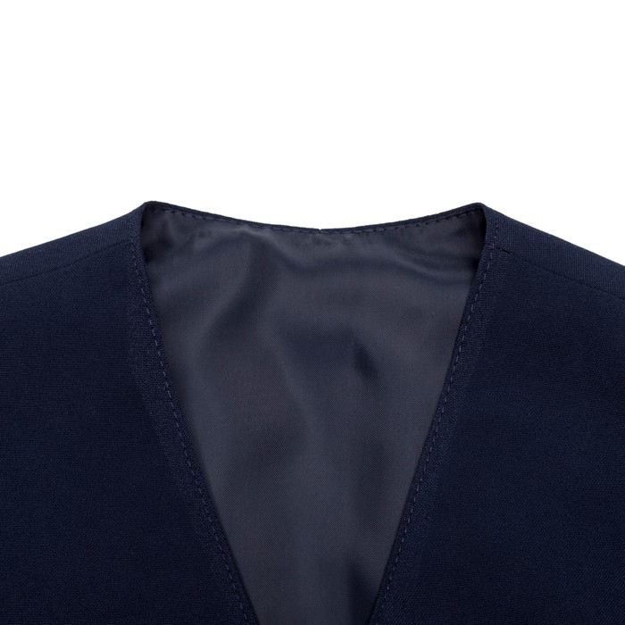 Жилет для мальчика , рост 128 см, цвет синий