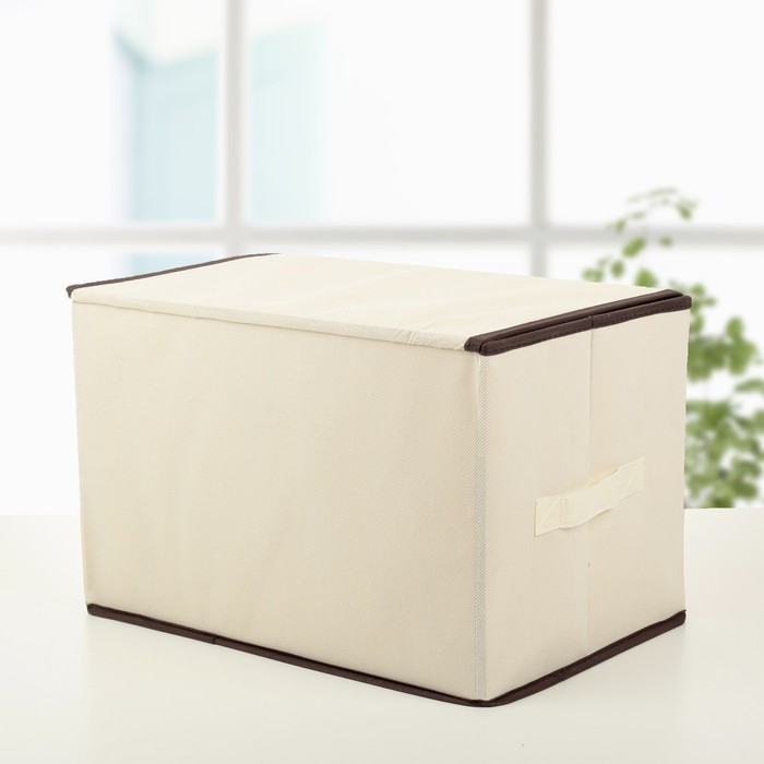 Короб для хранения с крышкой 39х25х25 см "Ежик"