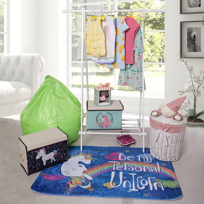 Короб для хранения с крышкой 39х25х25 см "Единорог"