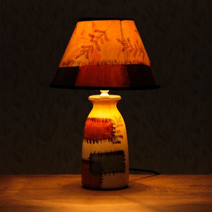 Лампа настольная "Лиственница" Е14 25W 220В 37х25х25 см