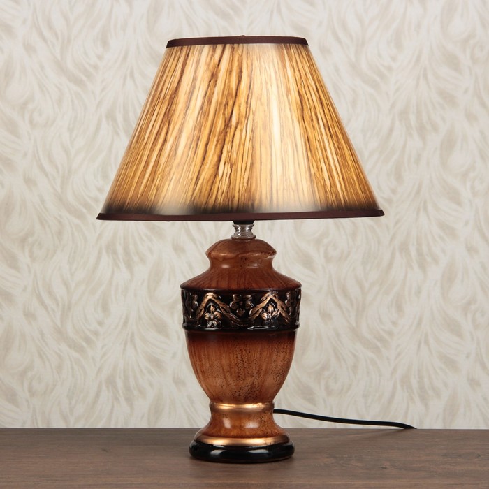 Лампа настольная "Ампир. Цветение" Е14 25W 220В 37х24х24 см