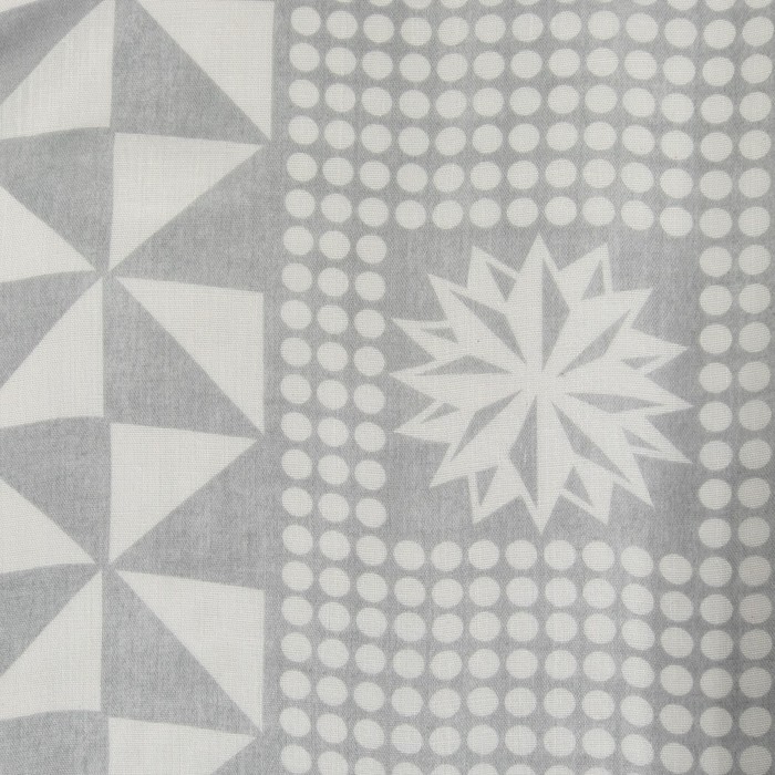 Палантин Этель "Нора" 60 х 180 см, цвет серый, 100 % вискоза