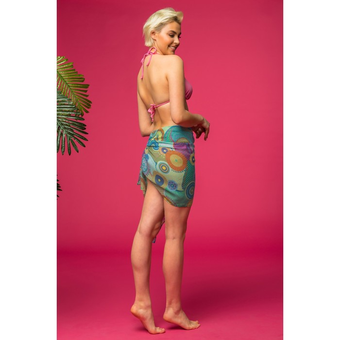 Палантин Этель "Сюзанна" 60 х 180 см, цвет зеленый, 100 % вискоза