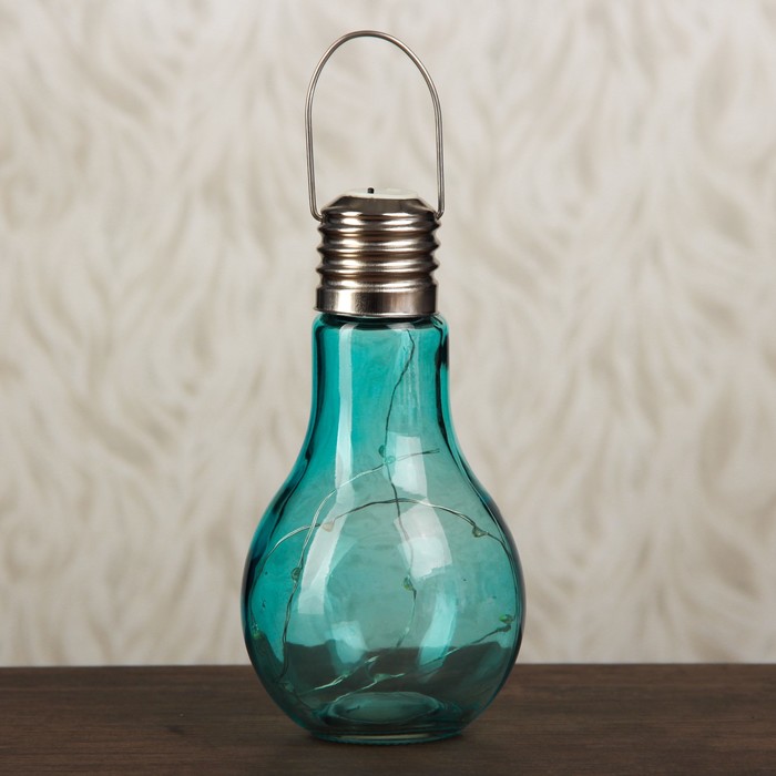 Ночник декоративный+подвес "Лампочка цветная" от батареек МИКС 17х8х8 см