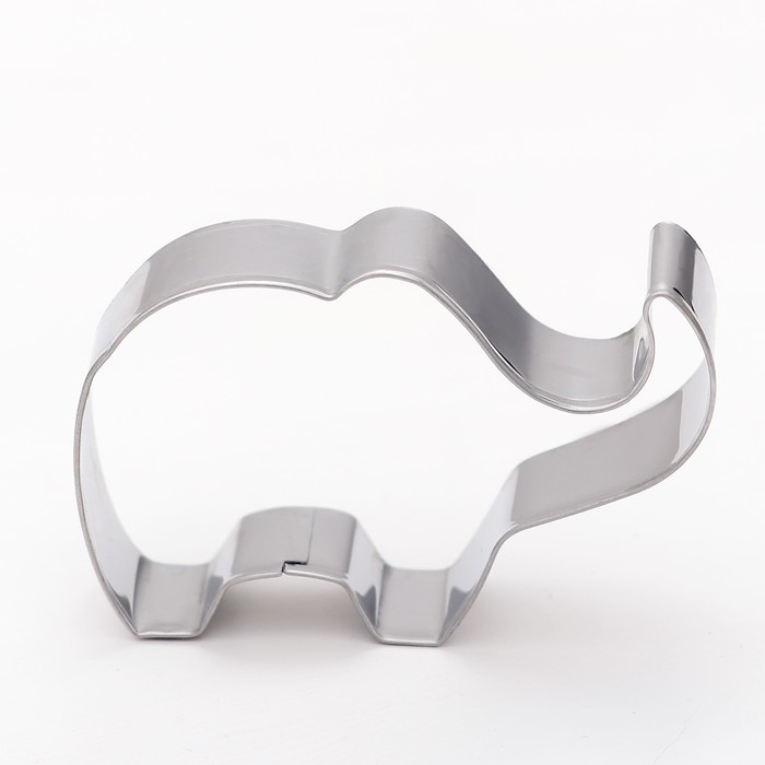 Набор форм для вырезания печенья "Заяц,слон,жираф,морковь", 4 шт, 6x7 см