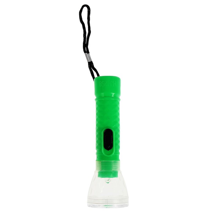 Фонарик, на шнурке, рассеив-ль прозрачн, микс, (фасовка 24шт), 3,5*10,7см