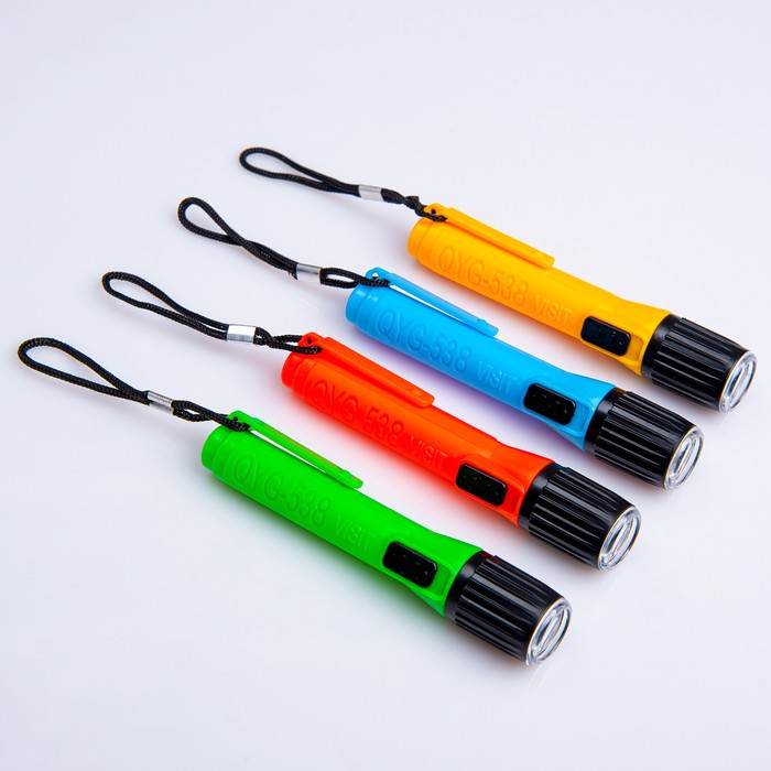 Фонарик, на шнурке, микс, (фасовка 48шт), 1,8*10,8см