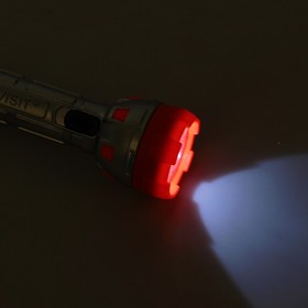 

Фонарь ручной "Робот", 1 LED, на шнурке, микс, 3.8х11см