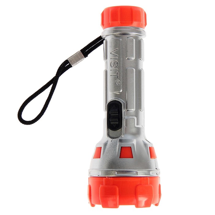 Фонарик "Робот", на шнурке, ручка пластик, микс, (фасовка 24шт), 3,8*11см