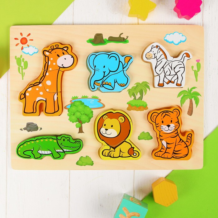 Рамка-вкладыш "Африка"