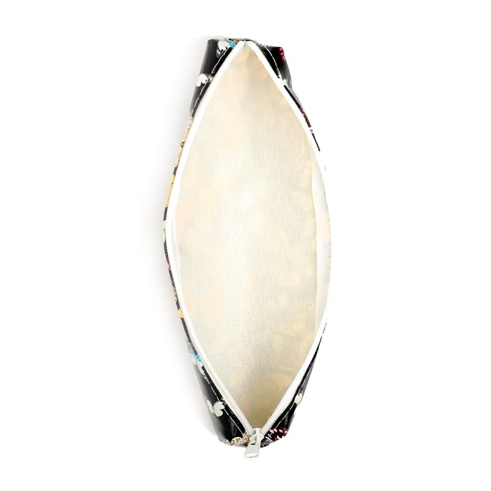 Пенал школьный на молнии МИКС Бабочки