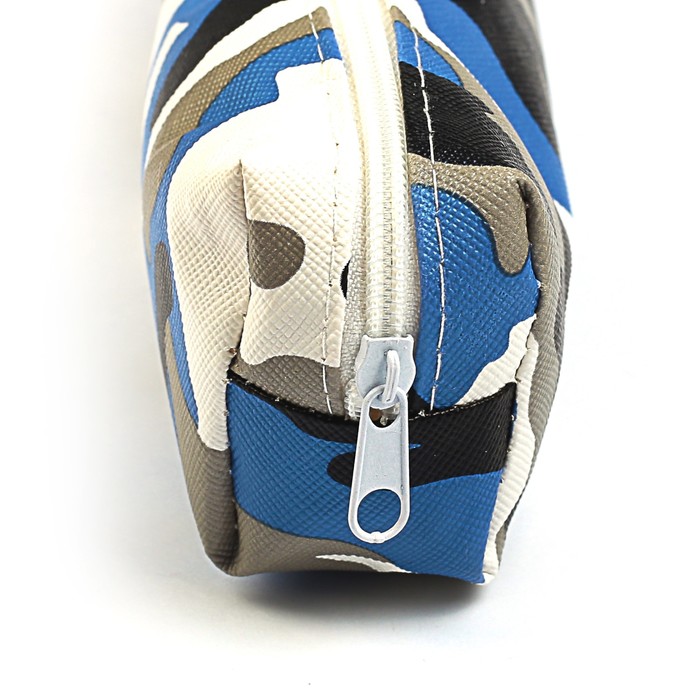 Пенал школьный на молнии МИКС Миллитари