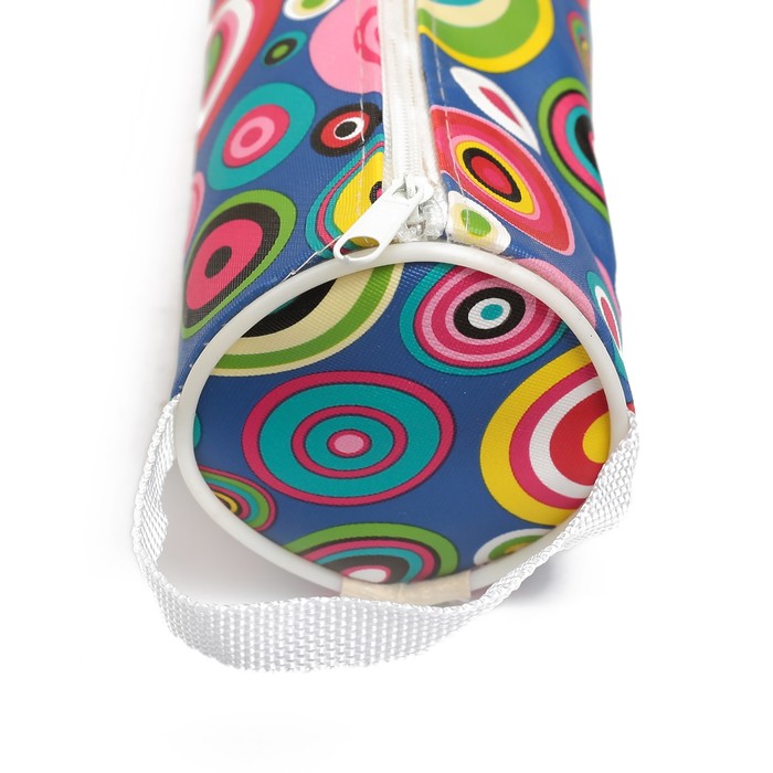 Пенал школьный на молнии МИКС Радужный