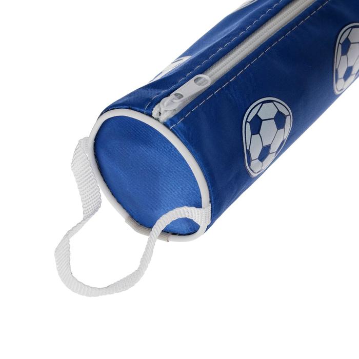 Пенал школьный на молнии МИКС Футбол