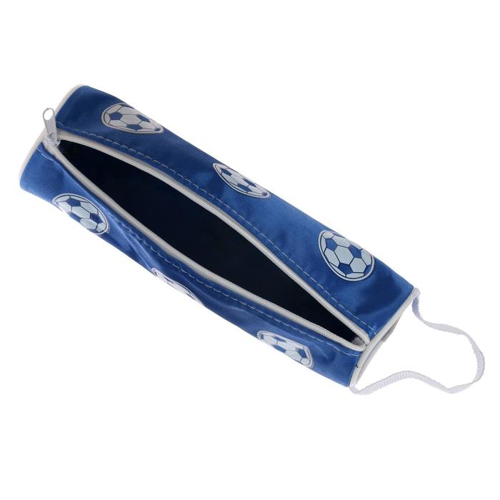 Пенал школьный на молнии МИКС Футбол