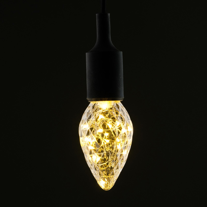 лампа светодиодная декоративная &quot;Шишка&quot; G85, 130 х 85 мм, Е27, 3 Вт, 230 В, Т-Белый