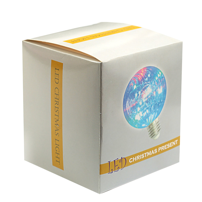 лампа светодиодная декоративная "Шар" G105, 125 х 105 мм, Е27, 3 Вт, 230 В