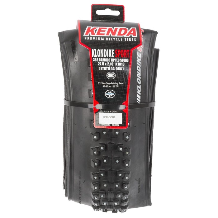 Покрышка 27,5"х2,1 (54-584) KENDA PREMIUM K1013 KLONDIKE WIDE 368 шипов в 4ряда, кевлар 60TP 34727