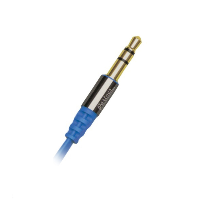 Кабель Partner (031655) AUX, 1,2 м, 3,5 мм - 3,5 мм, красный