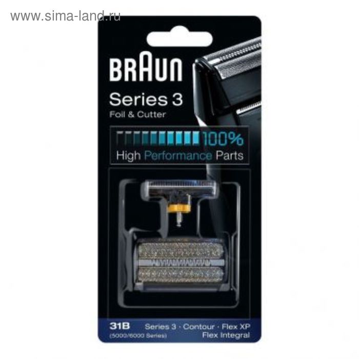 Cетка и режущий блок Braun 31B Series3 5000/6000CP