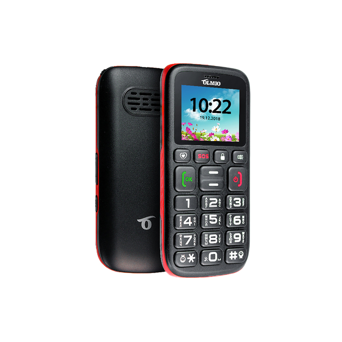 Сотовый телефон Olmio C17 Black, черный