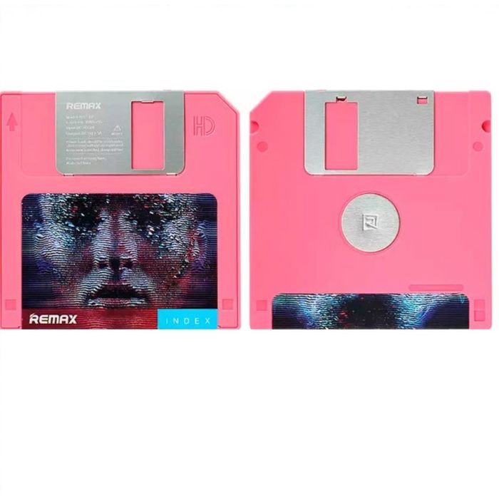 Внешний аккумулятор REMAX Disk RPP-17, 5000mAh, розовый