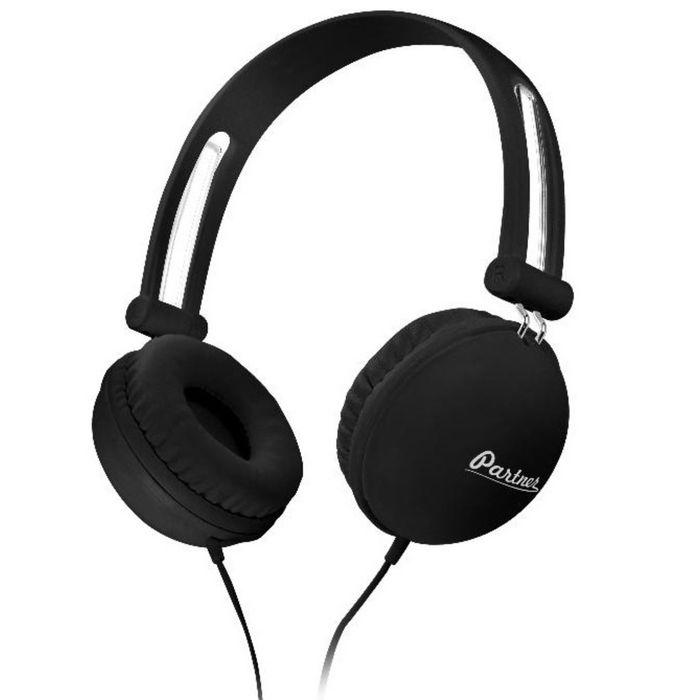 Гарнитура Partner 037176 Melody, 3.5, MIC, полноразмерная, черная