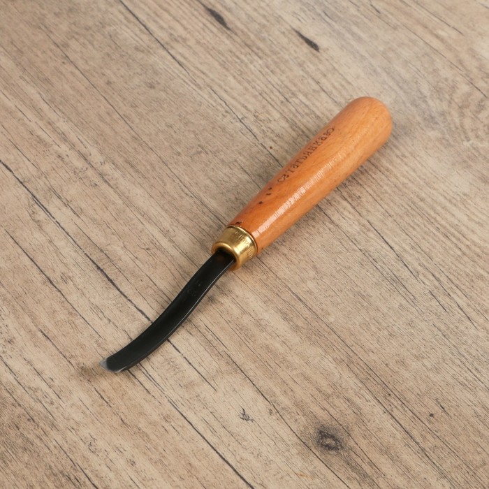 Стамеска полукруглая изогнутая № 11и