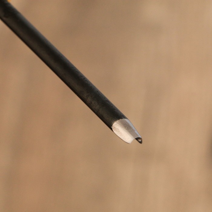 Стамеска по дереву полукруглая № 2